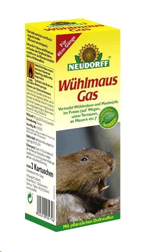 Neudorff Pflanzenschutzmittel freiverkuflich Whlmaus-Gas 2 Stck